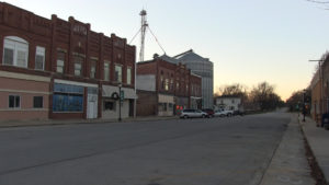 Main Street in Lime Springs, Iowa. Photo by Media Milwaukee staff.